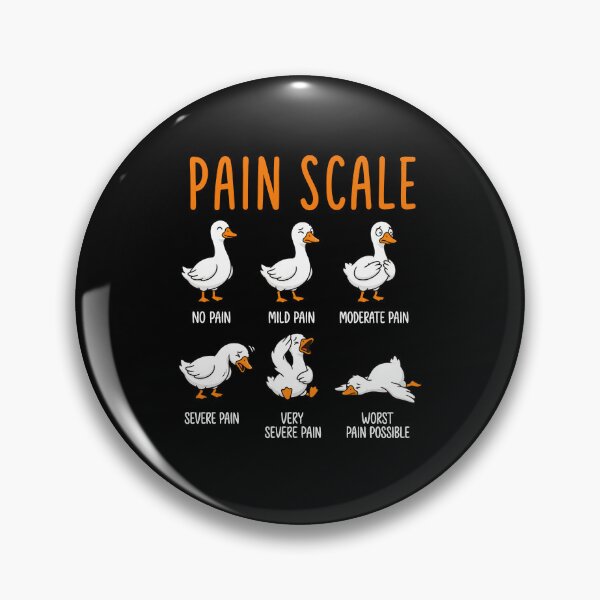 Item preview, Pain Scale Goose designed and sold by bajsanti.