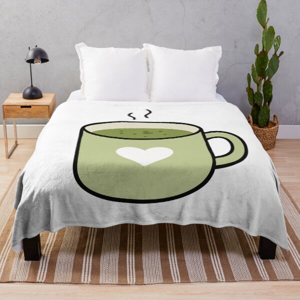 Item preview, Kawaii Matcha Tea Heart Mug designed and sold by VectorForge Studio.