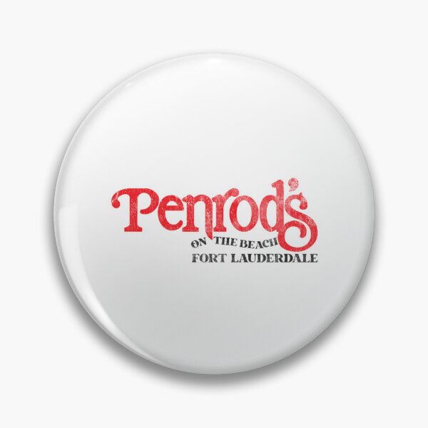 Item preview, Penrod's On The Beach Fort Lauderdale Red Sign designed and sold by WarrenHayes.