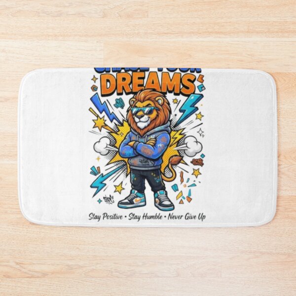 Item preview, Positive Lion – Motivational Powerful Lion T-Shirt designed and sold by Fit On.
