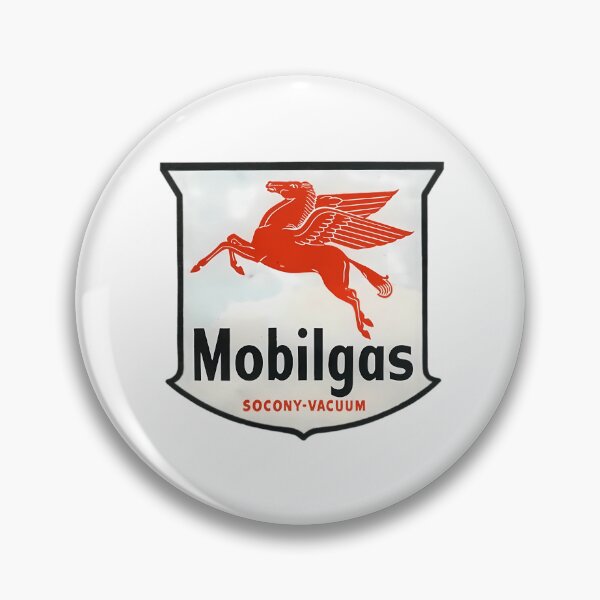 Item preview, Mobilgas Coat Of Arms With Pegasus designed and sold by BussinTeesGB.