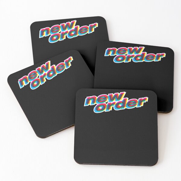 Item preview, New Order Colorful Chromatic Glitch Typography designed and sold by WarrenHayes.