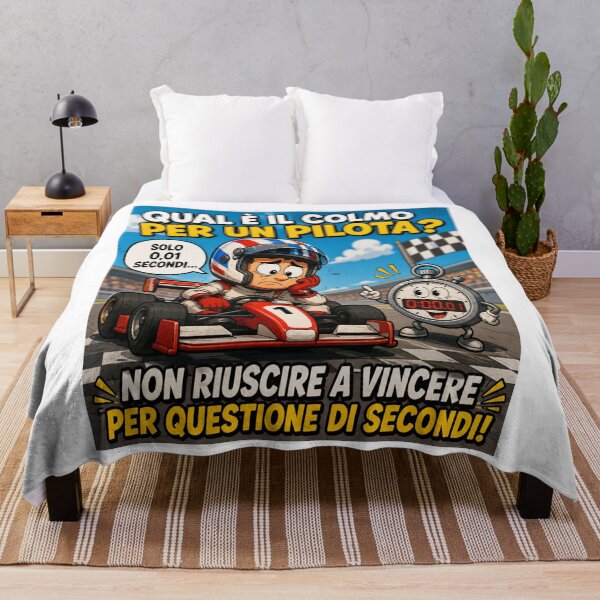 Item preview, Funny Race Driver – Lost by Seconds Cartoon Joke designed and sold by RipantinaFantasy .