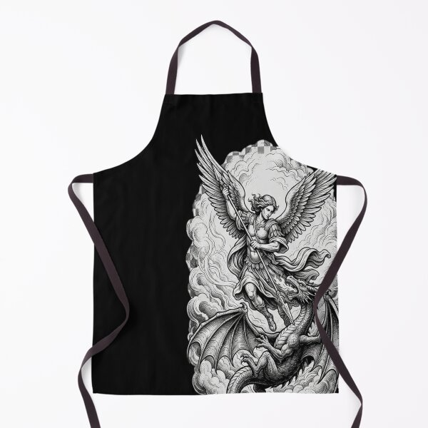 Item preview, Saint Michael Fighting the Dragon designed and sold by leslygelbq.