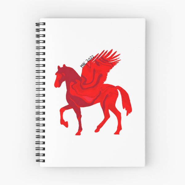 Item preview, Mount Holyoke 2022 Marbled Red Pegasus designed and sold by BussinTeesGB.