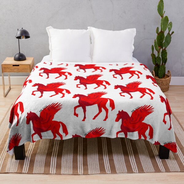 Item preview, Mount Holyoke 2022 Marbled Red Pegasus designed and sold by BussinTeesGB.
