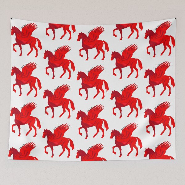 Item preview, Mount Holyoke 2022 Marbled Red Pegasus designed and sold by BussinTeesGB.