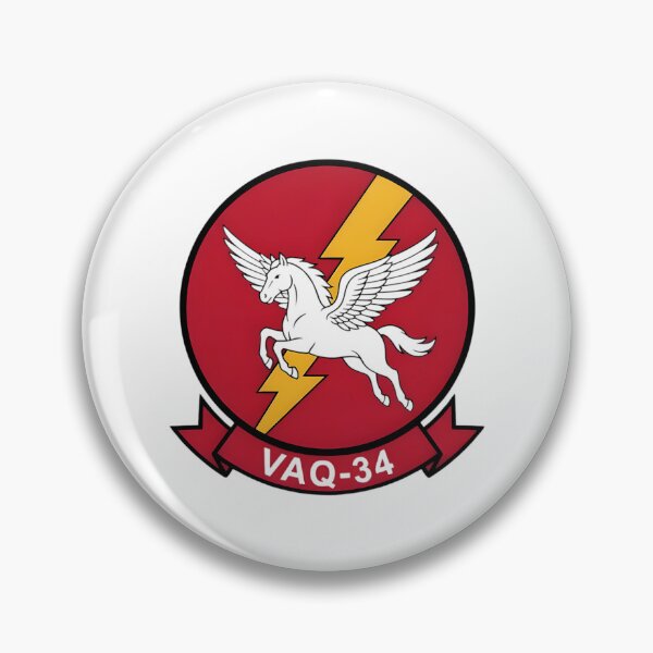 Item preview, Official Insignia Of Us Navy Tactical Electronic Warfare Squadron 34 (Vaq-34) Flashbacks designed and sold by BussinTeesGB.