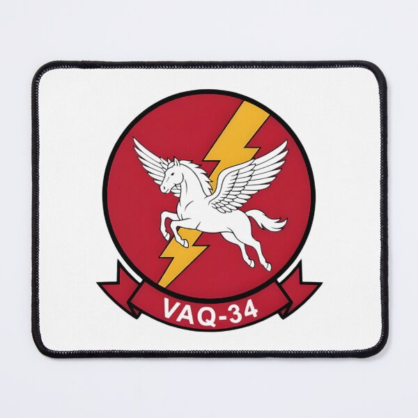 Item preview, Official Insignia Of Us Navy Tactical Electronic Warfare Squadron 34 (Vaq-34) Flashbacks designed and sold by BussinTeesGB.