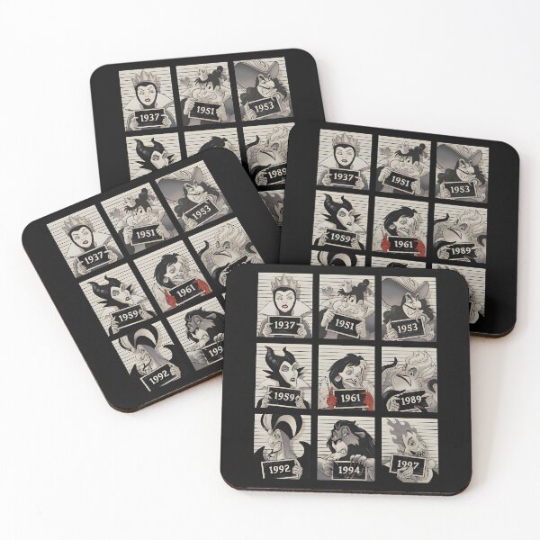 Item preview, Villains Mug Shot 1937 to 1997 Villain Mugshots designed and sold by IWall860.