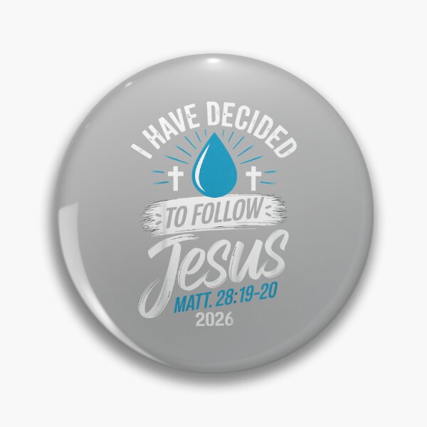 Item preview, I Have Decided to Follow Jesus Shirt 2026 Baptism Christian designed and sold by ArleneRowe.