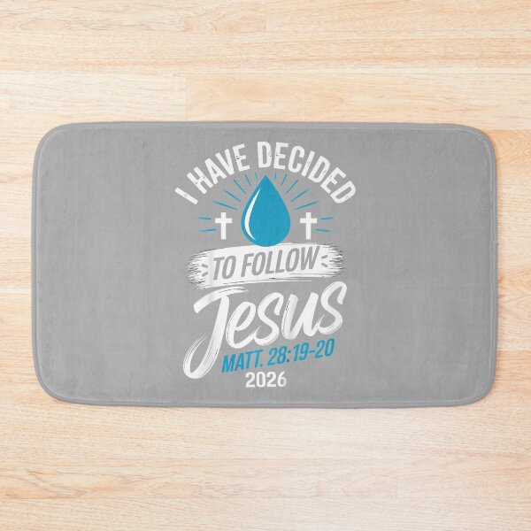 Item preview, I Have Decided to Follow Jesus Shirt 2026 Baptism Christian designed and sold by ArleneRowe.