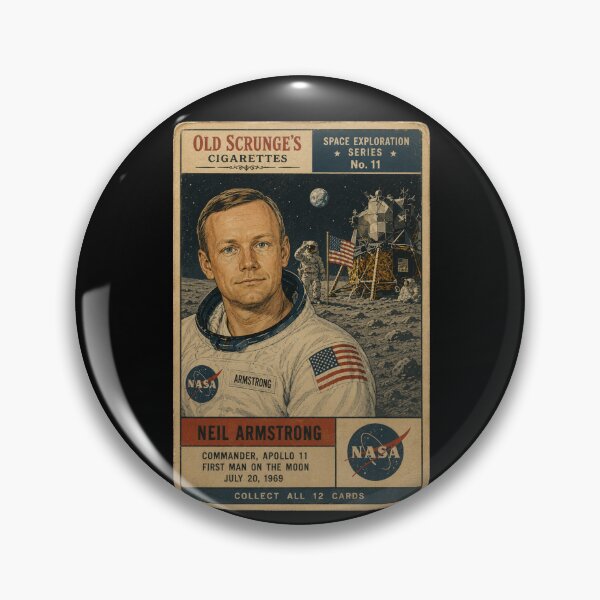 Item preview, Neil Armstrong - Trading Card designed and sold by halibutgoatramb.
