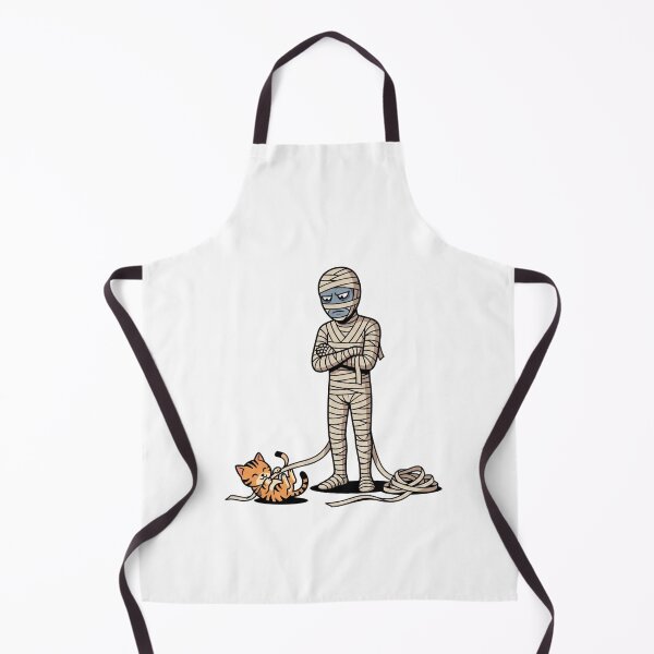 Item preview, Playful Kitten Unraveling Ancient Mummy Bandages designed and sold by Rare By Hero.