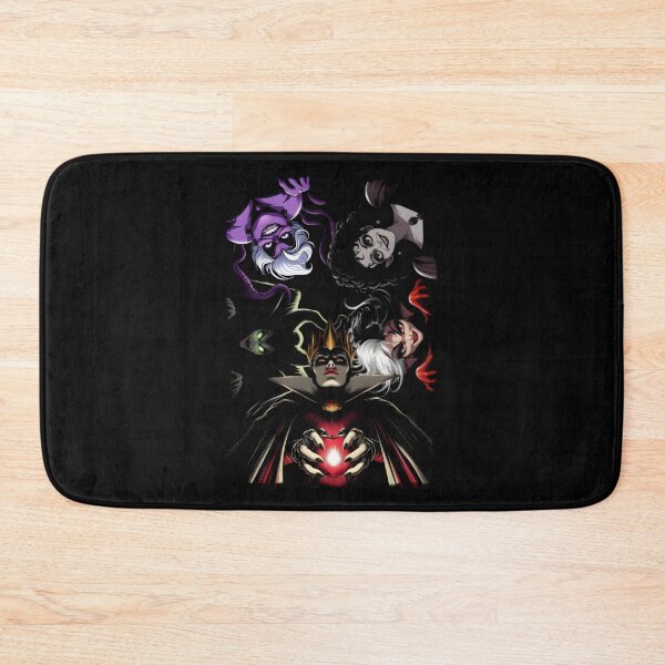 Item preview, Villains Evil Queen with Heart Hands Epic Horror Collage designed and sold by IWall860.