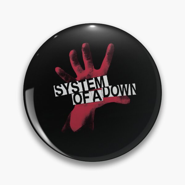 Item preview, System Of A Down Red Hand designed and sold by MaxineHoppe.