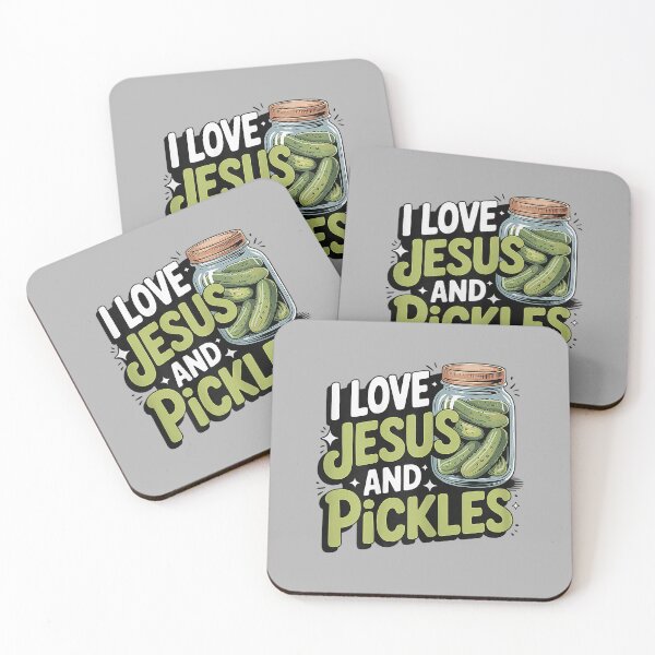 Item preview, I Love Jesus and Pickles designed and sold by ArleneRowe.