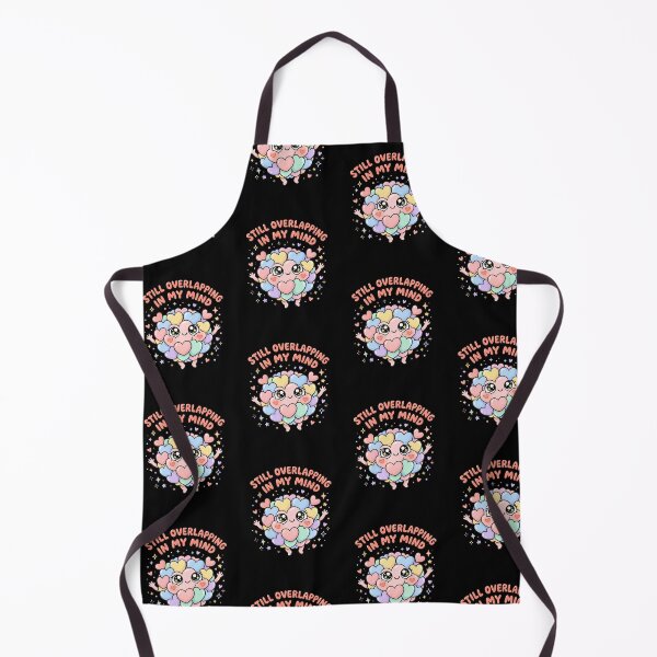 Item preview, Still Overlapping In My Mind 2 - Cute Heart Bubble Character Design designed and sold by KansydMerch.