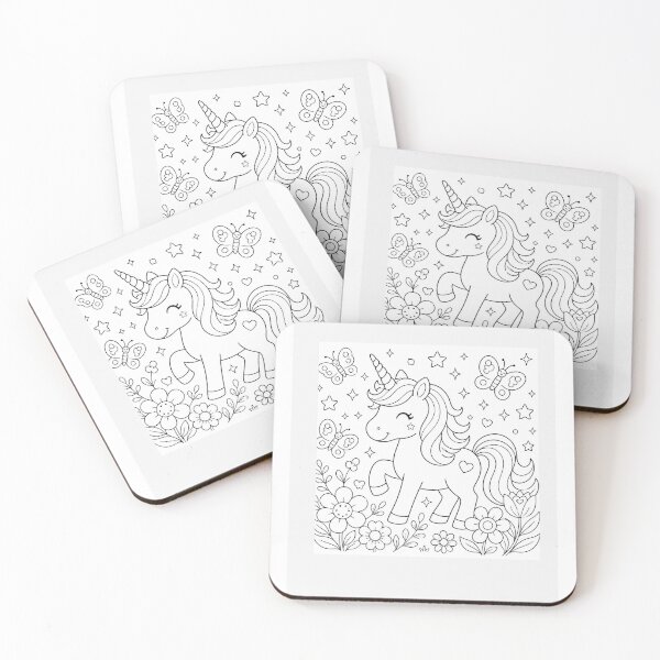 Item preview, Unicorn pattern  designed and sold by Manssi Kajal.