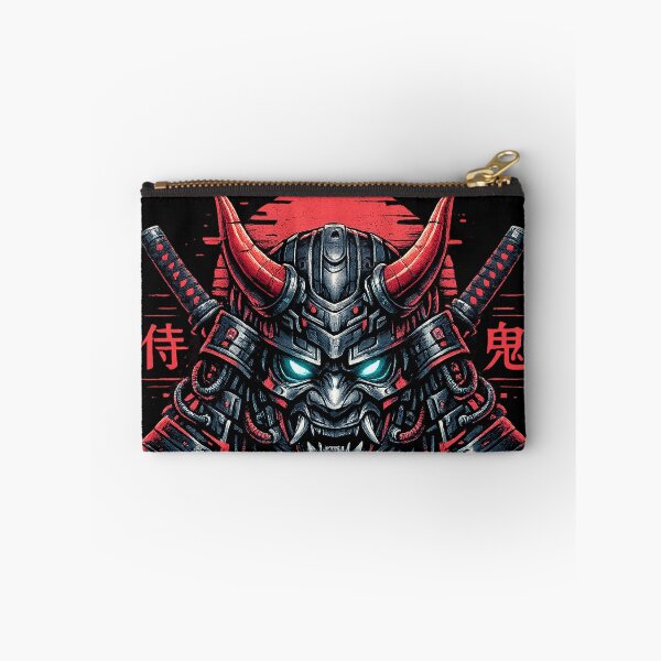 Item preview, Cyber Oni Samurai – Neon Ronin Japanese Cyberpunk Warrior designed and sold by HAFIZ-DP.