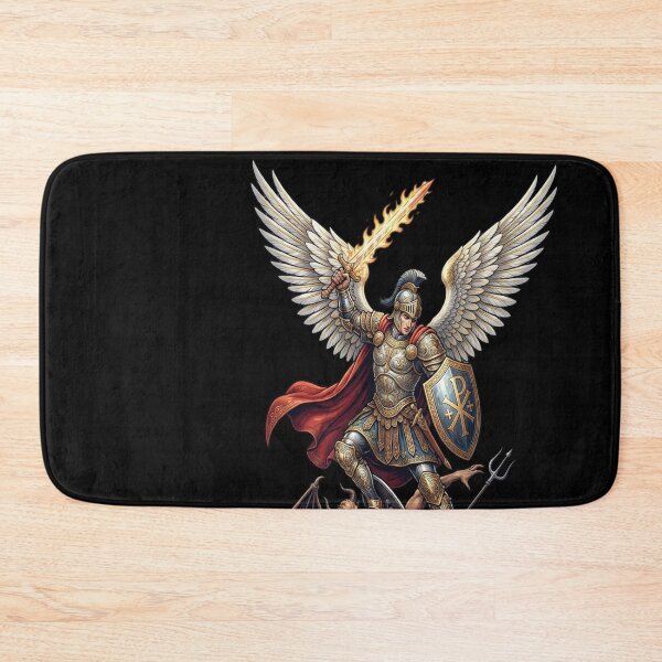Item preview, St Michael the Archangel Angel Catholic Saint designed and sold by leslygelbq.