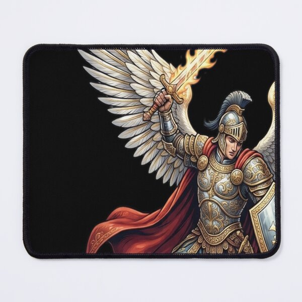 Item preview, St Michael the Archangel Angel Catholic Saint designed and sold by leslygelbq.