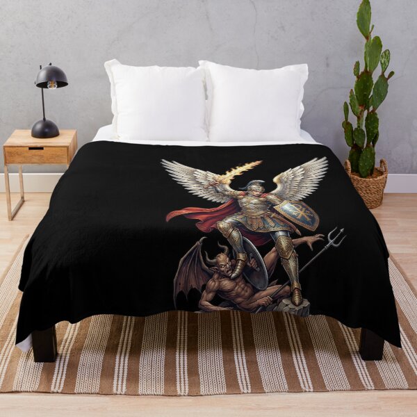 Item preview, St Michael the Archangel Angel Catholic Saint designed and sold by leslygelbq.