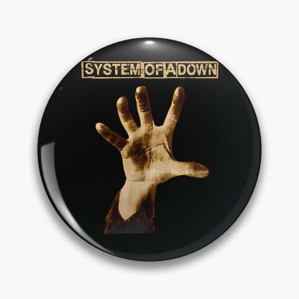 Item preview, System Of A Down Textured Hand designed and sold by MaxineHoppe.