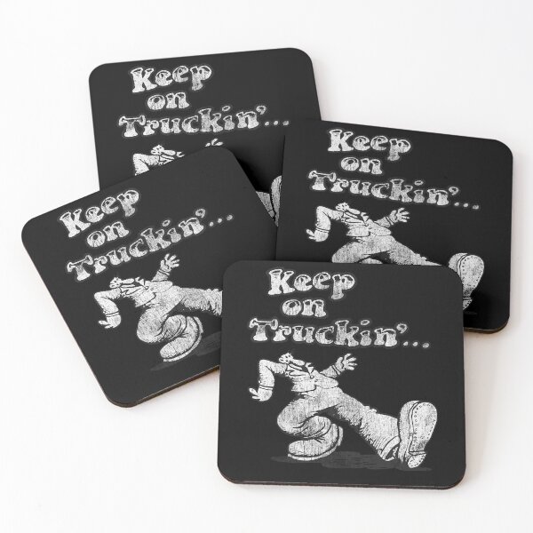 Item preview, Keep On Truckin' Robert Crumb 70s Cartoon designed and sold by BretWuckert.