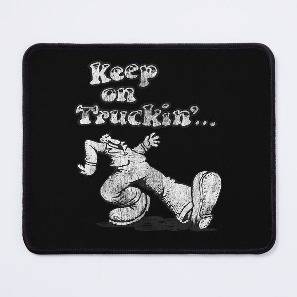 Item preview, Keep On Truckin' Robert Crumb 70s Cartoon designed and sold by BretWuckert.