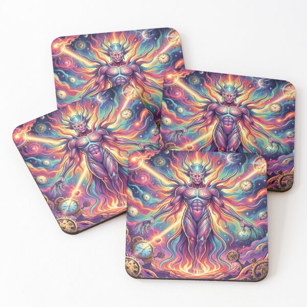 Item preview, Cosmic Time Energy Being in a Surreal Galaxy of Light, Power and Infinite Dimensions designed and sold by FotoworldEdel.