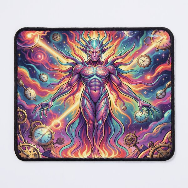 Item preview, Cosmic Time Energy Being in a Surreal Galaxy of Light, Power and Infinite Dimensions designed and sold by FotoworldEdel.