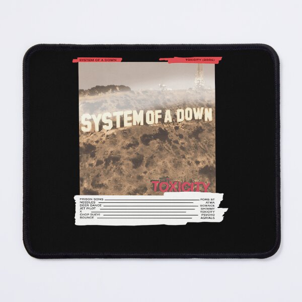Item preview, System Of A Down Toxicity Tracklist Poster designed and sold by MaxineHoppe.