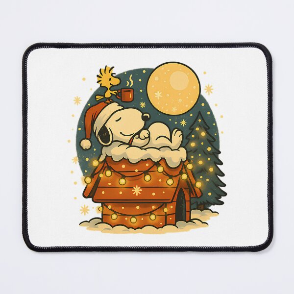 Item preview, Snoopys Cozy Christmas Eve Peanuts-Inspired Holiday Art designed and sold by mattbecs.