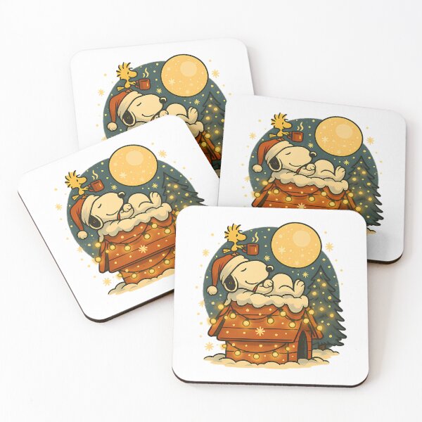Item preview, Snoopys Cozy Christmas Eve  Peanuts-Inspired Holiday Art designed and sold by mattbecs.