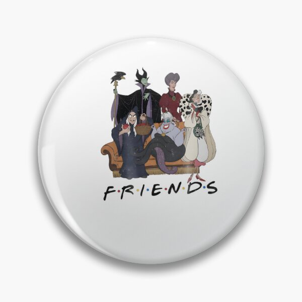 Item preview, Villains Friends on the Couch Evil Queen Maleficent Ursula Cruella designed and sold by IWall860.