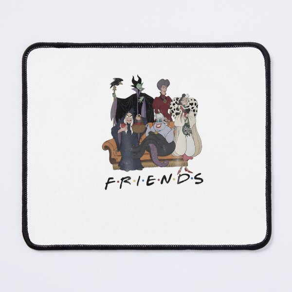 Item preview, Villains Friends on the Couch Evil Queen Maleficent Ursula Cruella designed and sold by IWall860.