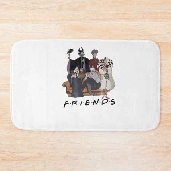 Item preview, Villains Friends on the Couch Evil Queen Maleficent Ursula Cruella designed and sold by IWall860.