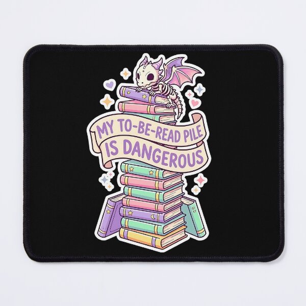 Item preview, My To Be Read Pile Is Dangerous Bookish Sticker designed and sold by AlruanceStudio.