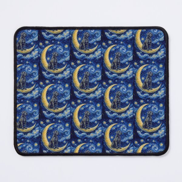 Item preview, Funny Cane Corso Starry Night Painting Cute Moon Stars Mom Dad Kids designed and sold by FurryHavenPH.