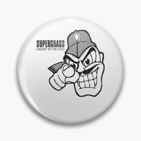 Item preview, Supergrass Caught By The Fuzz Britpop Mascot designed and sold by BretWuckert.