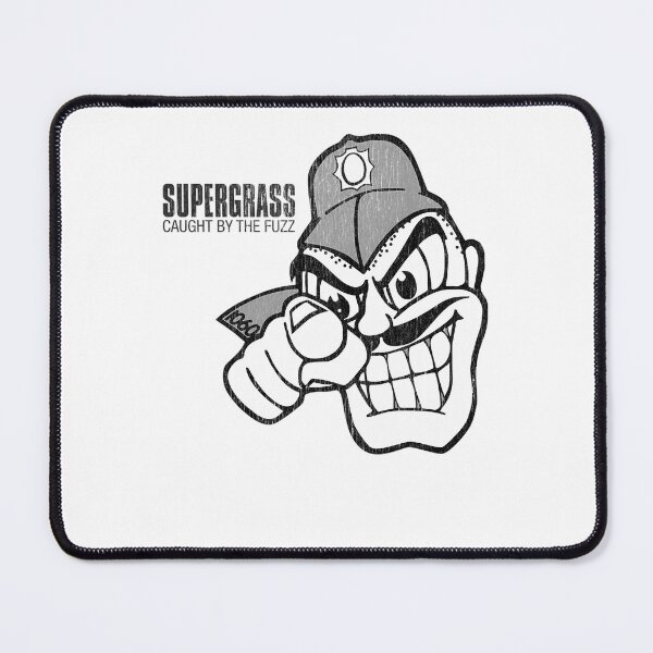 Item preview, Supergrass Caught By The Fuzz Britpop Mascot designed and sold by BretWuckert.