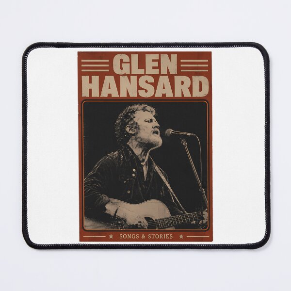 Item preview, Vintage Folk Rock Concert Retro Acoustic Guitar Singer Distressed Art - Glen Hansard designed and sold by Anakin-Boykin.