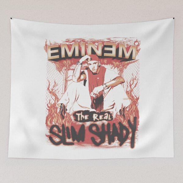 Item preview, EMINEM WHITE t-shirt designed and sold by Iconologyst37.