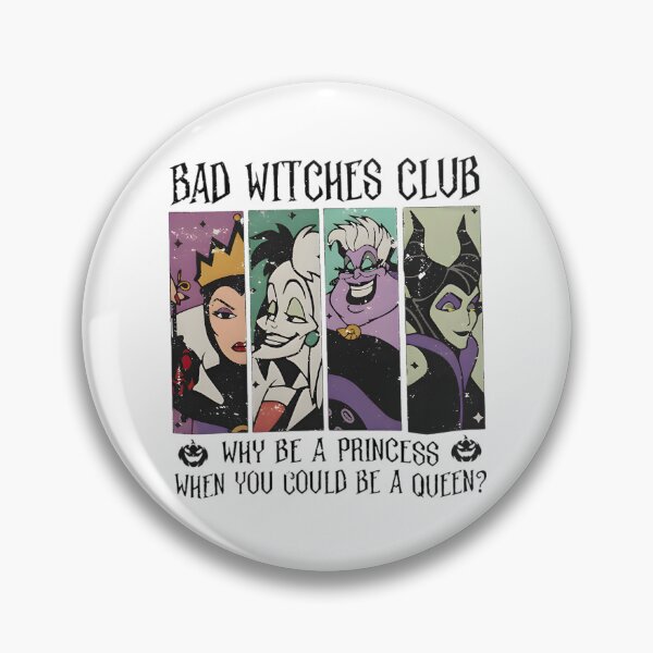 Item preview, Villains Why Be a Princess When You Can Be About Outlining Horror Collage designed and sold by IWall860.