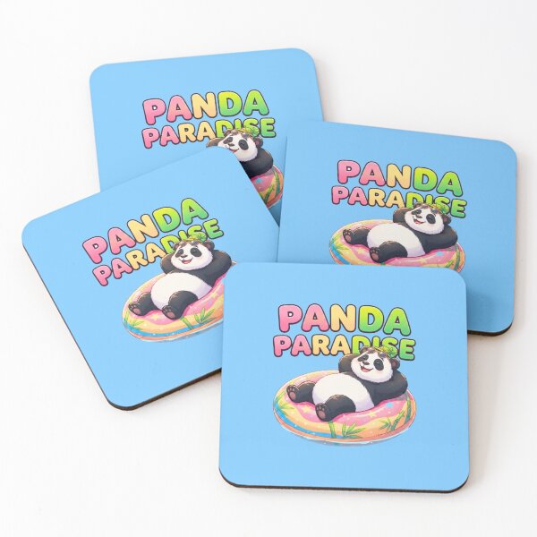 Item preview, Cute Panda Paradise Summer Pool Float designed and sold by Madhav Creations Studio.