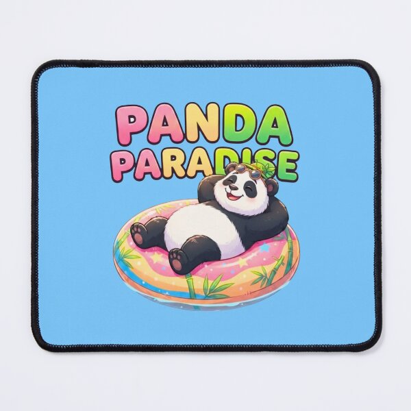 Item preview, Cute Panda Paradise Summer Pool Float designed and sold by Madhav Creations Studio.