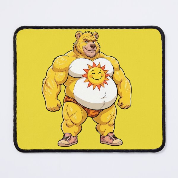 Item preview, Cute Bear Yellow designed and sold by TheBearthquake.