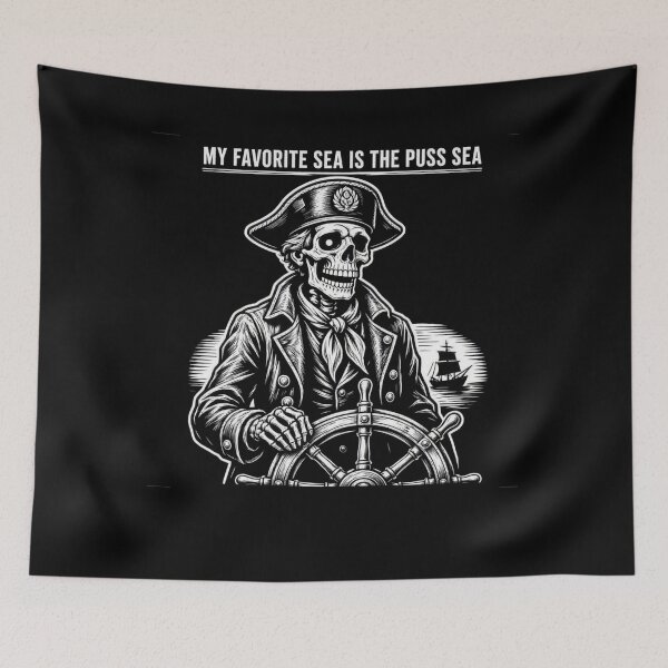 Item preview, My Favorite Sea is The Puss-Sea designed and sold by TheEndDesign.