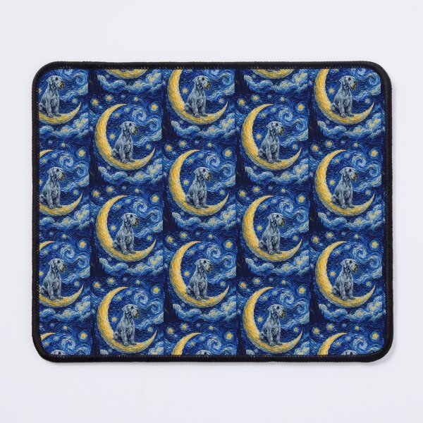 Item preview, Funny Cesky Terrier Starry Night Painting Cute Moon Stars Mom Dad Kids designed and sold by FurryHavenPH.